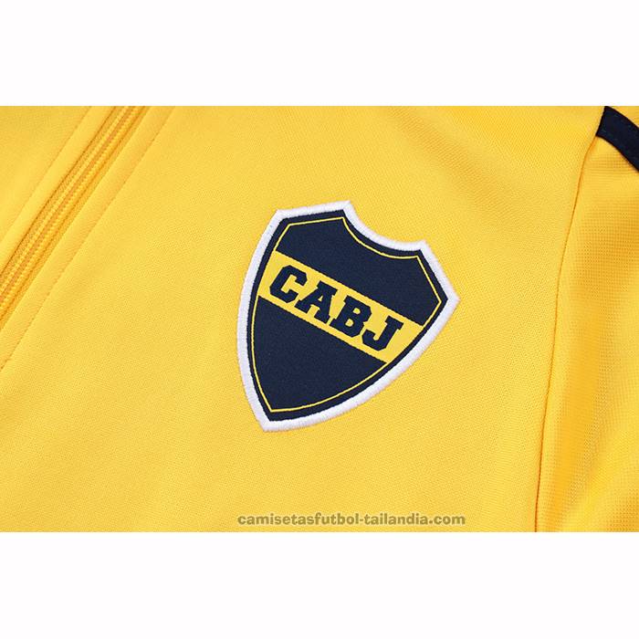 Chandal de Chaqueta del Boca Juniors Nino 25/26 Amarillo